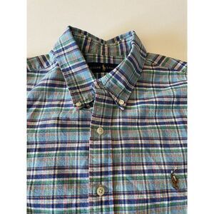 Ralph Lauren Plaid Button Down Shirt Mens XL Long Sleeve Classic Fit